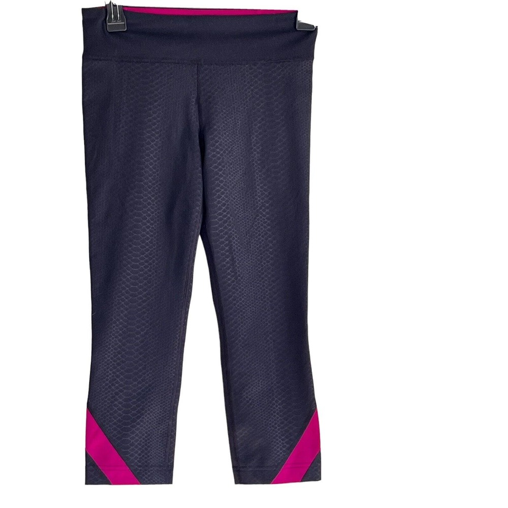 Under Armour Women's Size XS Leggings Capri Pants Fitted All Season Black